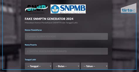 FAKE SNMPTN 2024 .